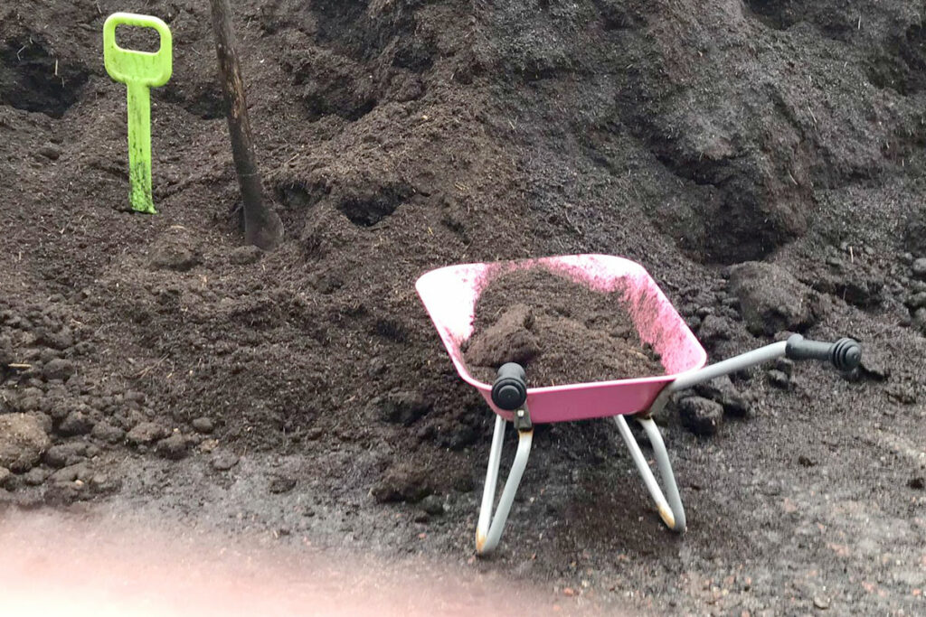 compost goud voor de moestuin