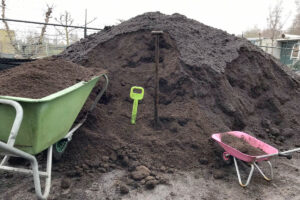 compost goud voor de moestuin