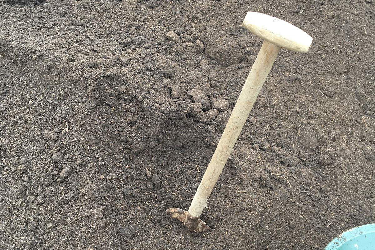 onmisbaar gereedschap moestuin