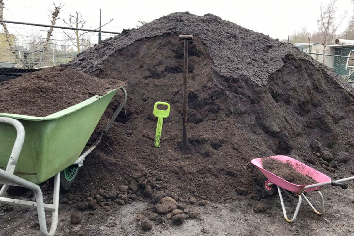 compost kopen los gestort