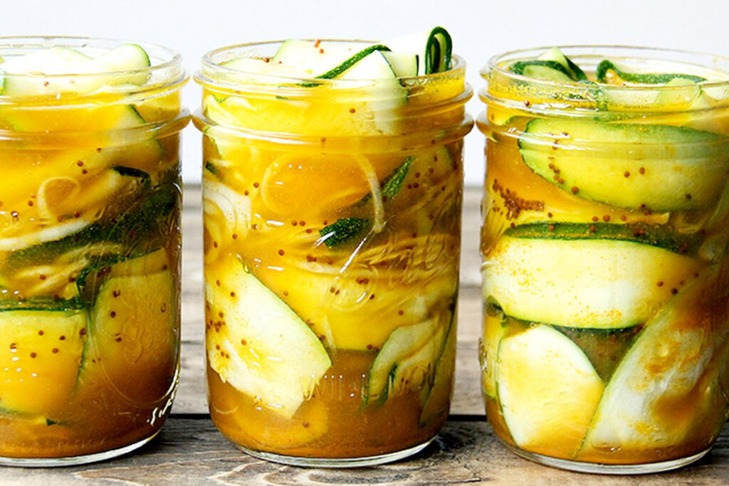 courgette inmaken zonder suiker