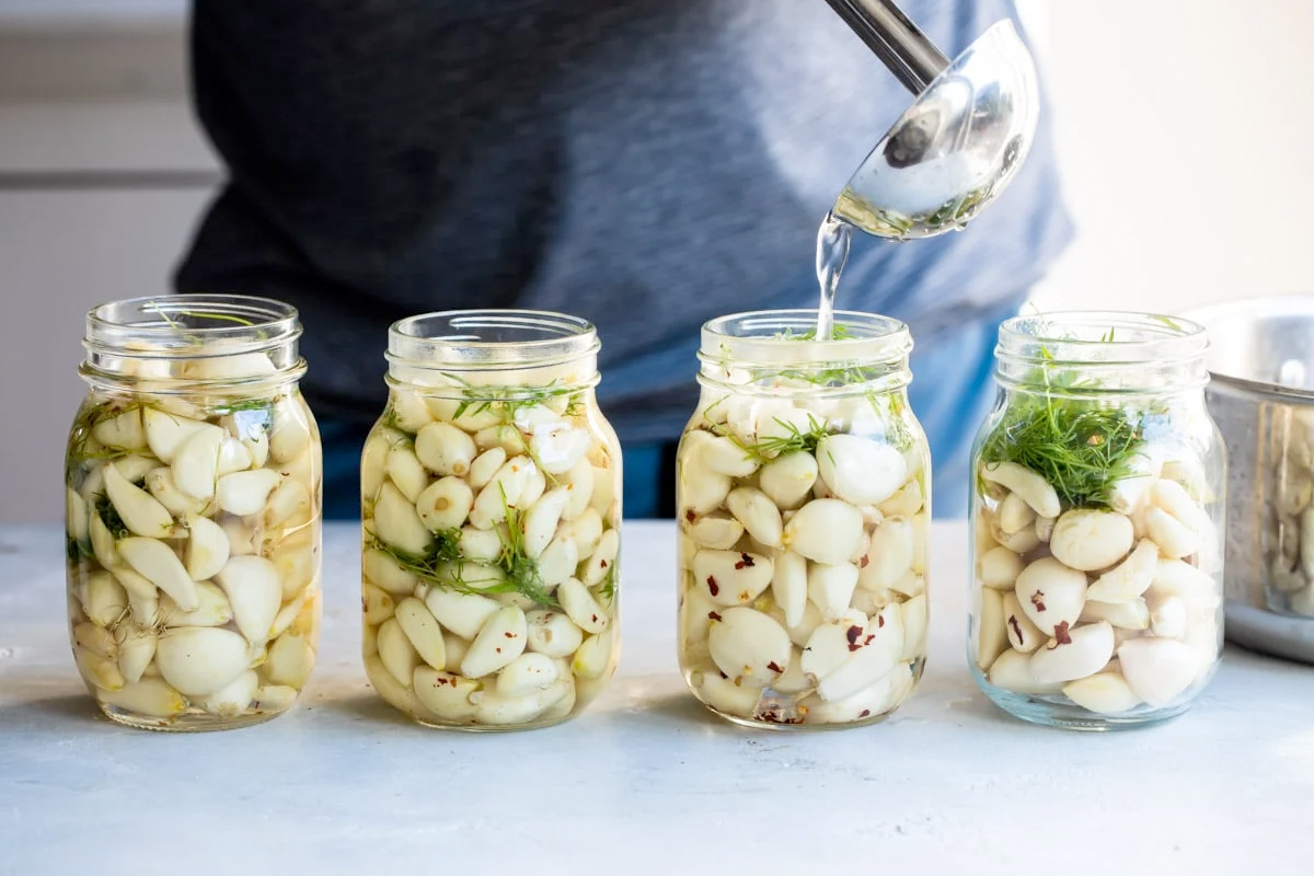 Knoflook inmaken