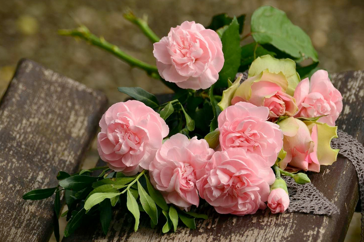 Plukbloemen voor Valentine