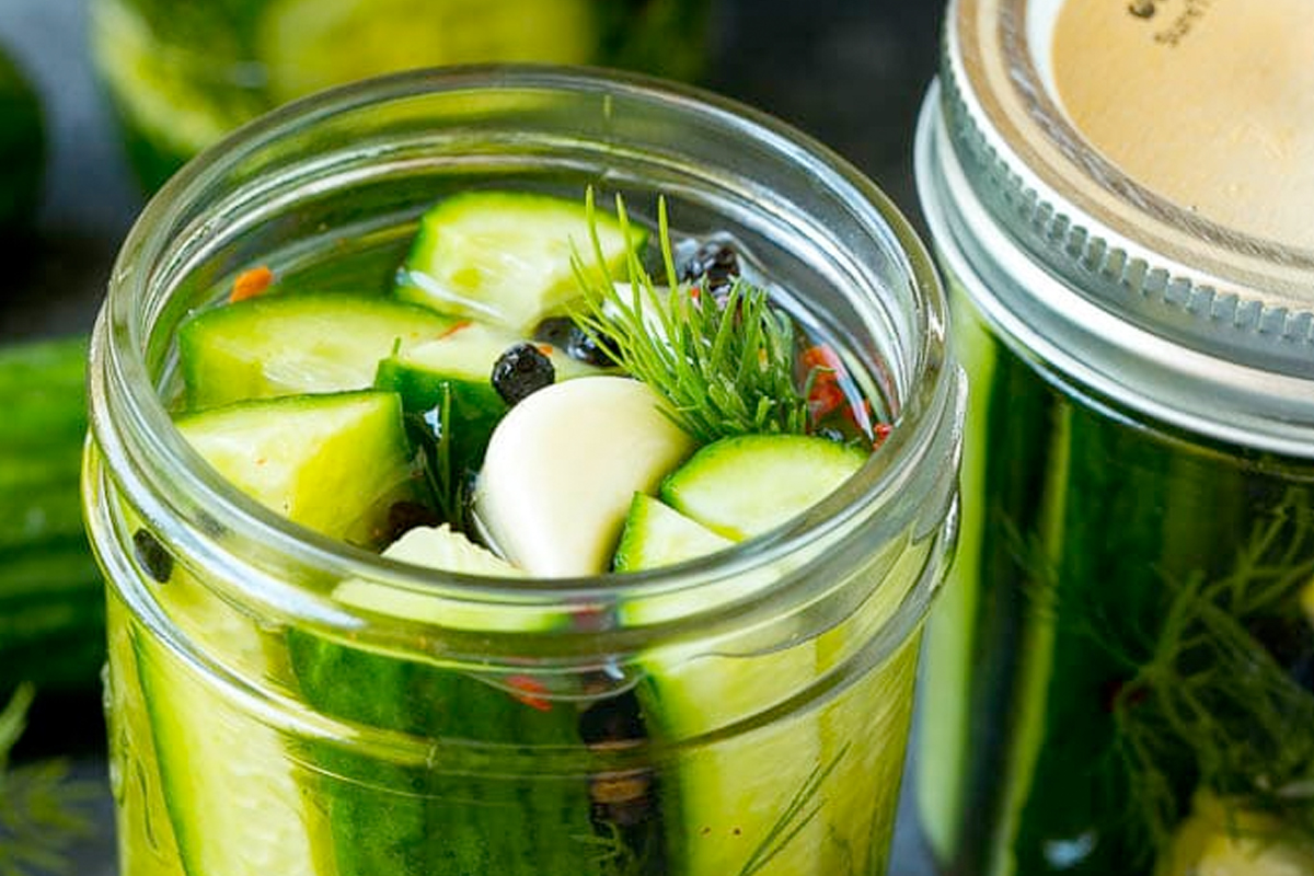 Zoetzure komkommers inmaken