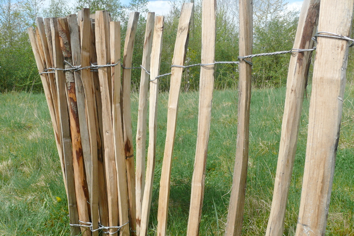 hekwerk moestuin