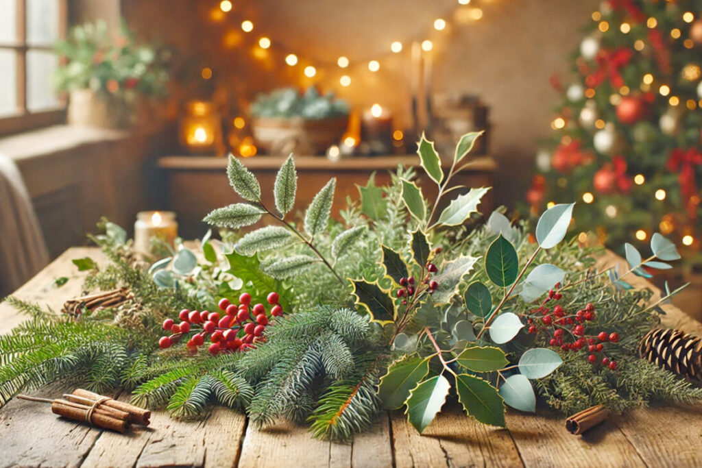 kerststuk maken