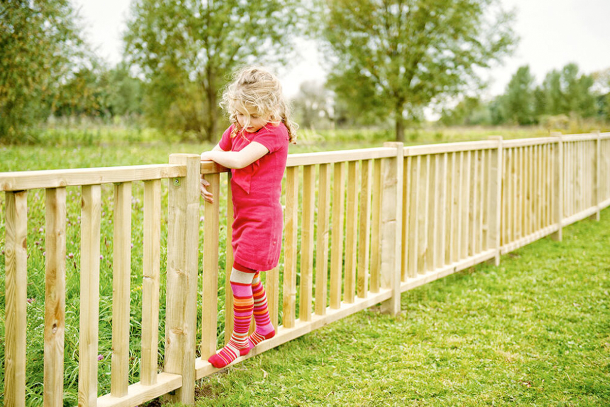 Tuinhekken voor moestuin