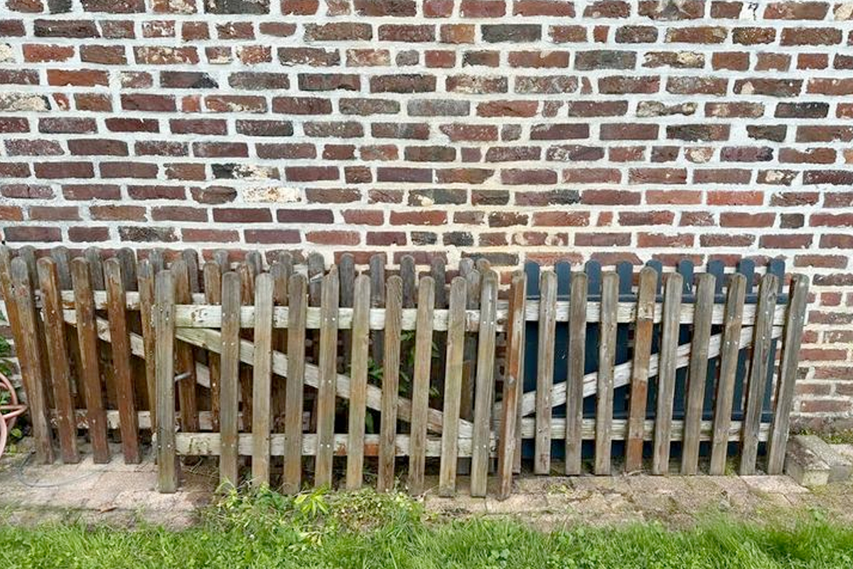 Tweedehands hekjes moestuin