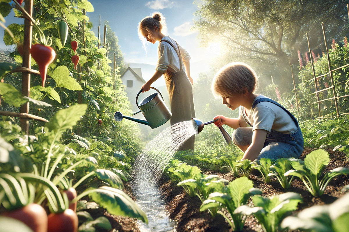 Wat leren kinderen van een moestuin