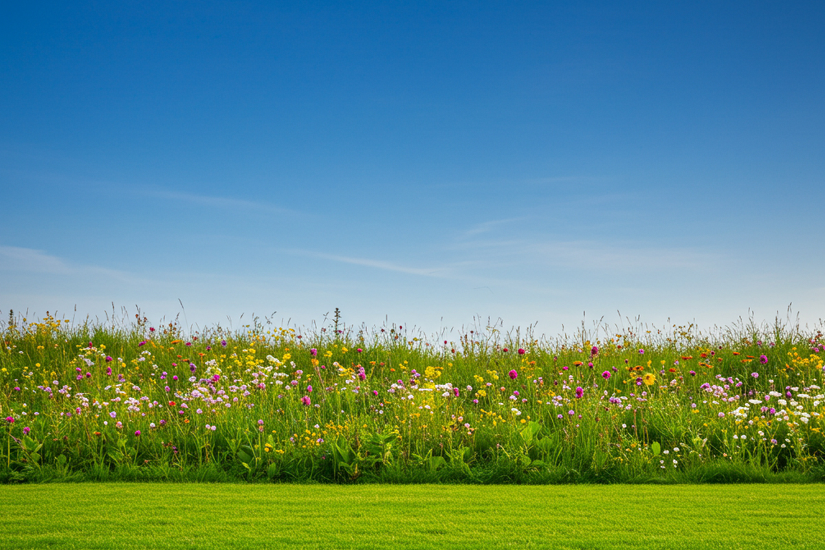 bloemenweide in je gazon