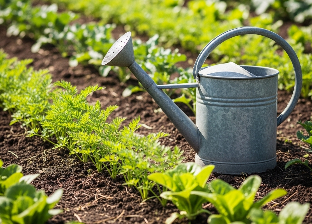 Hoe vaak moet ik mijn moestuin water geven