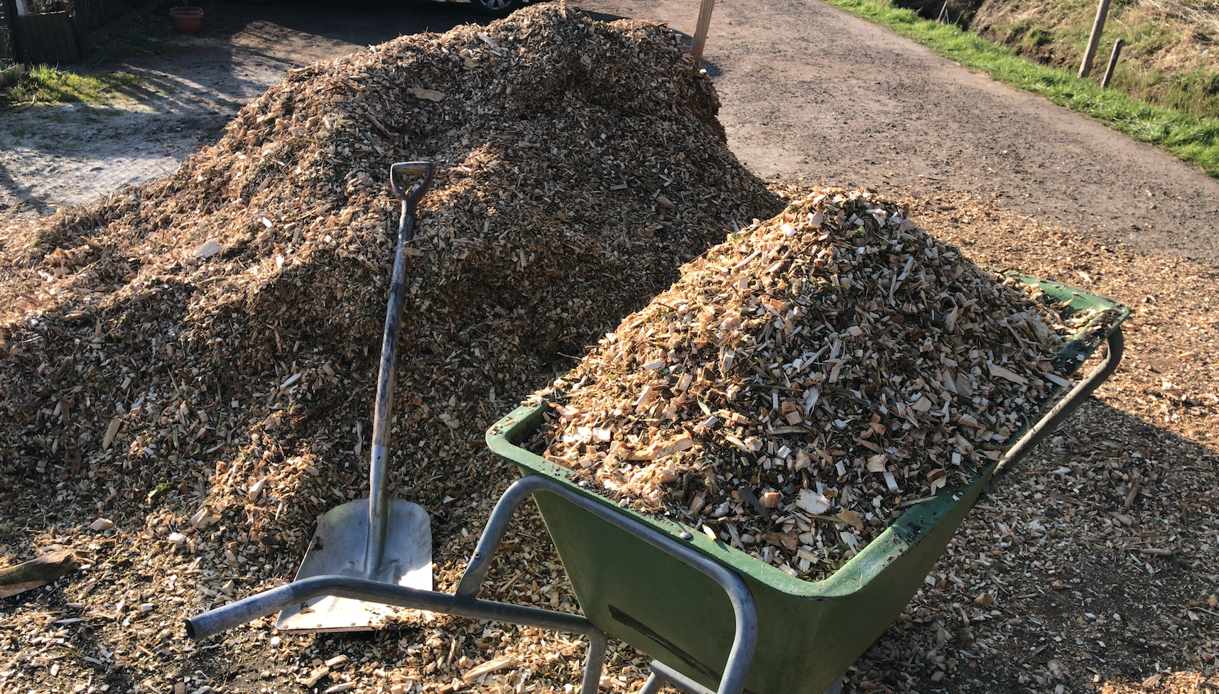 Hoe kun je houtsnippers omzetten in mulch