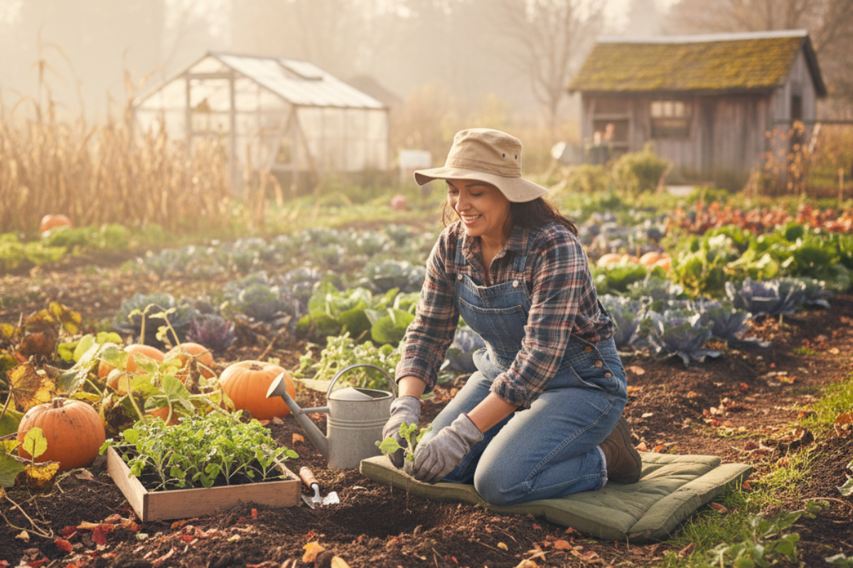 Wat kun je nog planten in de moestuin in oktober