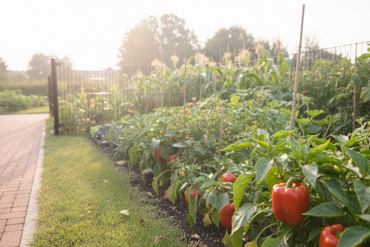 Zelf een hekwerk plaatsen rond moestuin